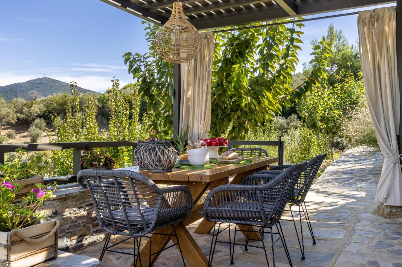 Villa Politimi Luxury Retreat Skopelos Exterior foto